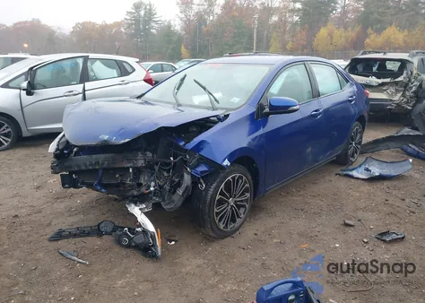 2014 Toyota Corolla S Plus from USA, damaged, VIN 2T1BURHE6EC148653